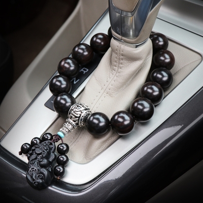 佛珠车内平安车平安保平开光高档挂件手动自动挡车挂