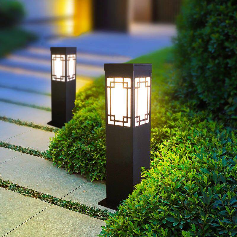 杰和太阳能草坪灯中式庭院小区园林公园led户外景观庭院灯饰