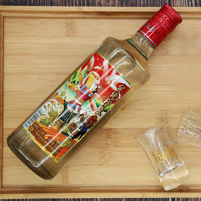 天龙泉22度仫佬印象民族特色500ml*1瓶装 标签随机发
