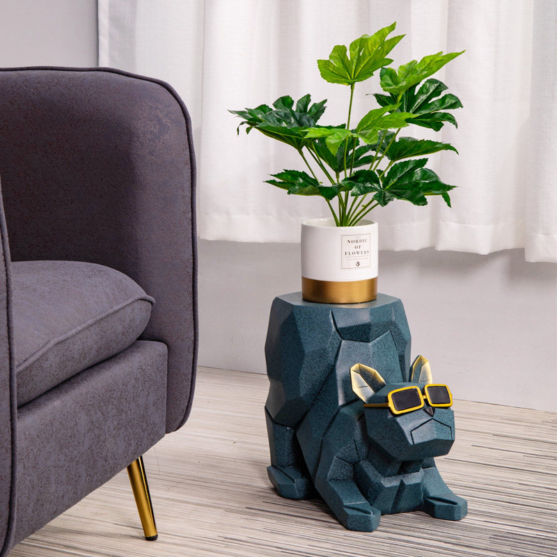 电视柜旁边落地摆件北欧轻奢奢风创意家居装饰品搬家摆件