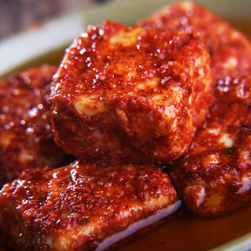 江西特产茶油豆腐乳香辣豆腐农家手工自制湖南豆腐乳