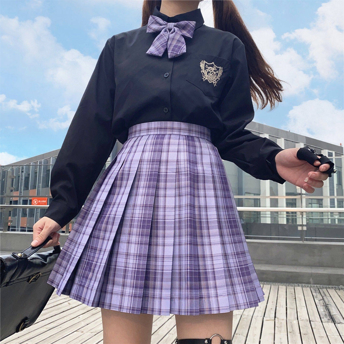 jk制服电竞少女长袖衬衫正版女款学院风日学生校服