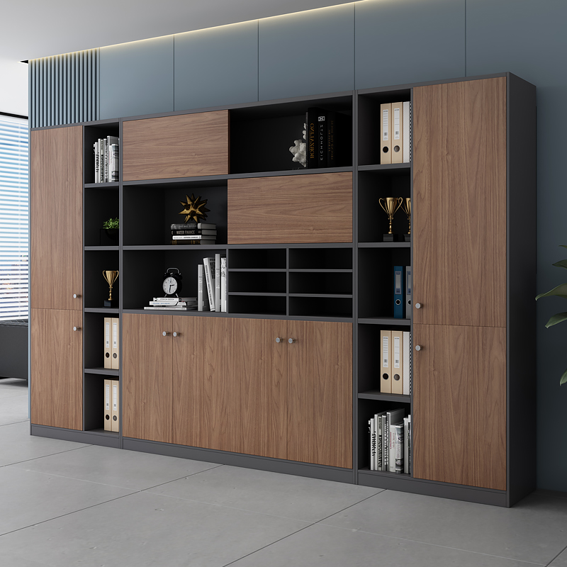 文件柜柜子带锁储物柜保密办公书柜办公室落地式文件柜