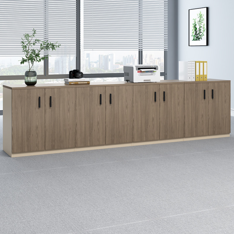 矮柜会议室茶水水柜办公室办公柜子文件柜隔断柜储矮柜