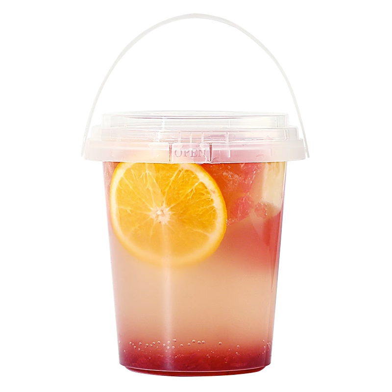 1000ml水果果茶桶装网红商用打包霸王仙草饮料密封罐