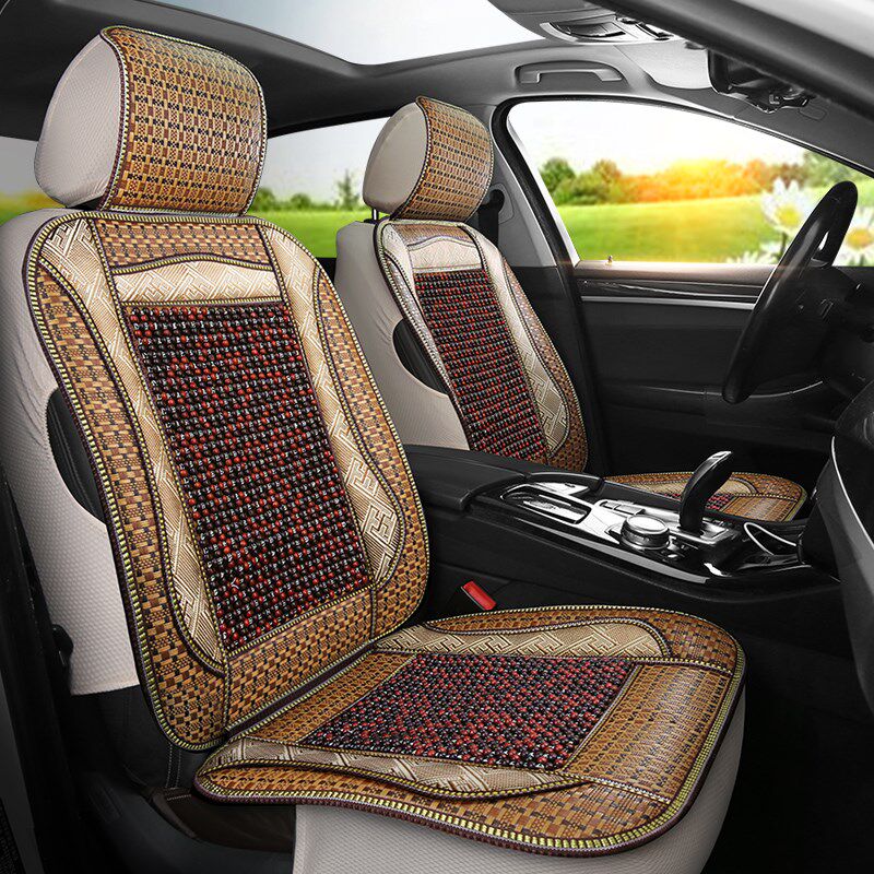 小车车座皮卡垫子单个座位驾驶员椅垫夏季天汽通用座套