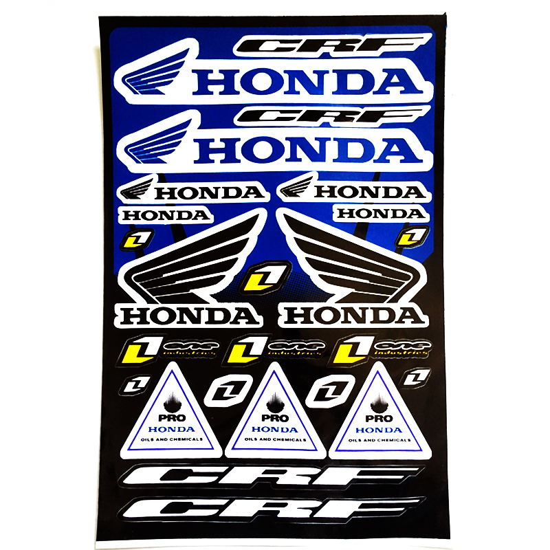 鬼火踏板摩托车贴纸改装防水福喜贴花个性雅马哈其他内饰