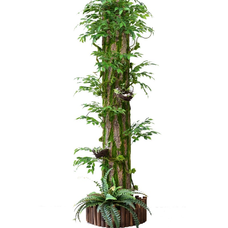 仿真树皮管道装饰假树皮遮挡包下水管包柱子室内阳台管子美化消防