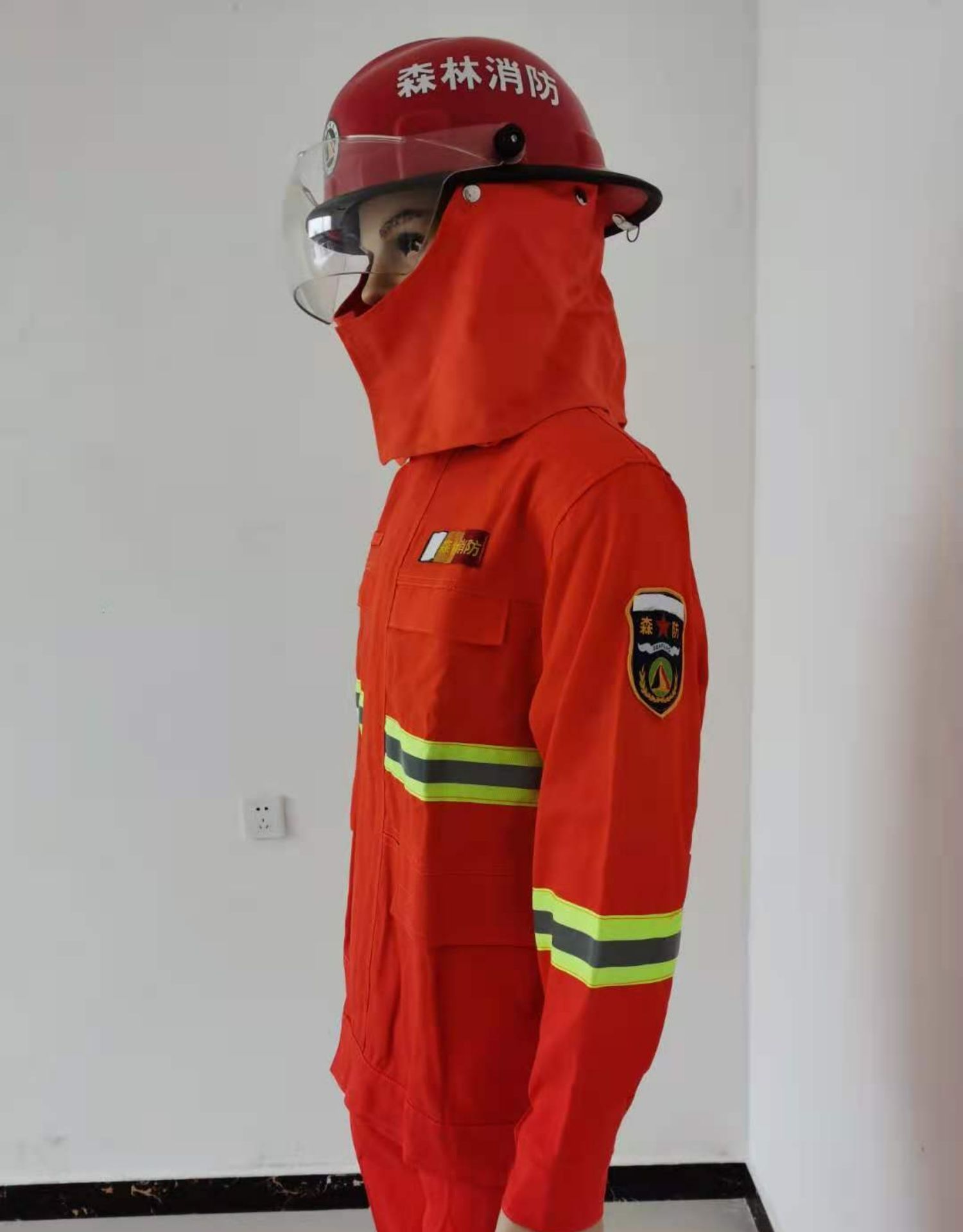 森林消防扑火纯棉阻燃灭火服全套作训服消防员消防服