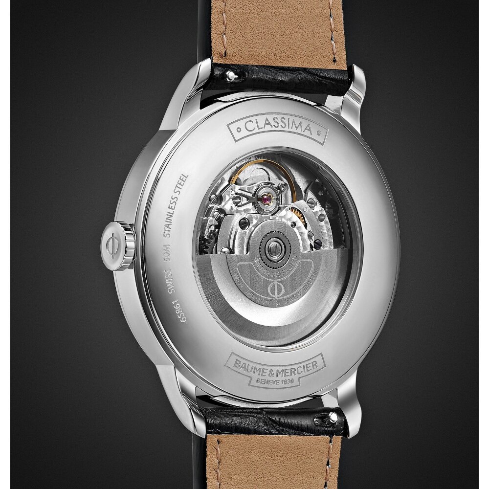 baumemercier名士克莱斯麦男精钢机械腕表m0a10480瑞士腕表