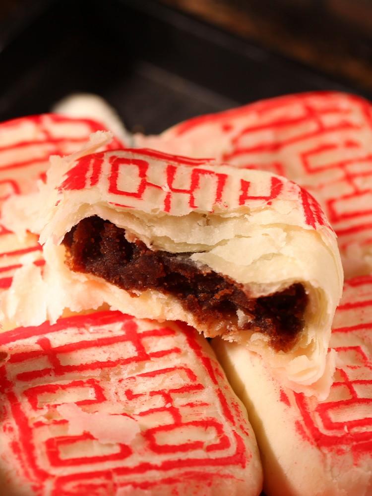 顺祥喜字订婚结婚喜饼传统老式手工白皮点心传统中式糕点