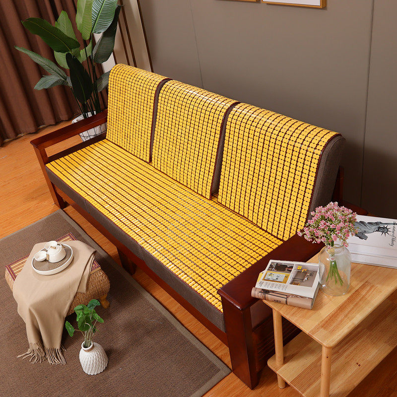 沙发凉席夏天竹席凉垫夏季客厅飘窗红木麻将沙发垫
