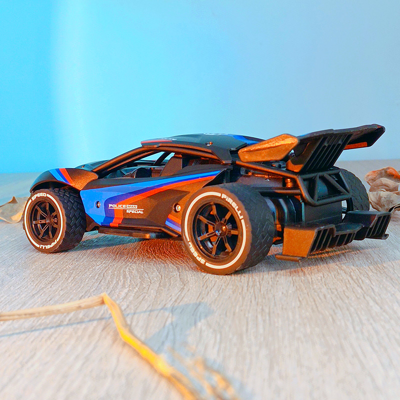 漂移遥控警车模型迷你小跑车rc赛车 鹏必达玩具电动/遥控车