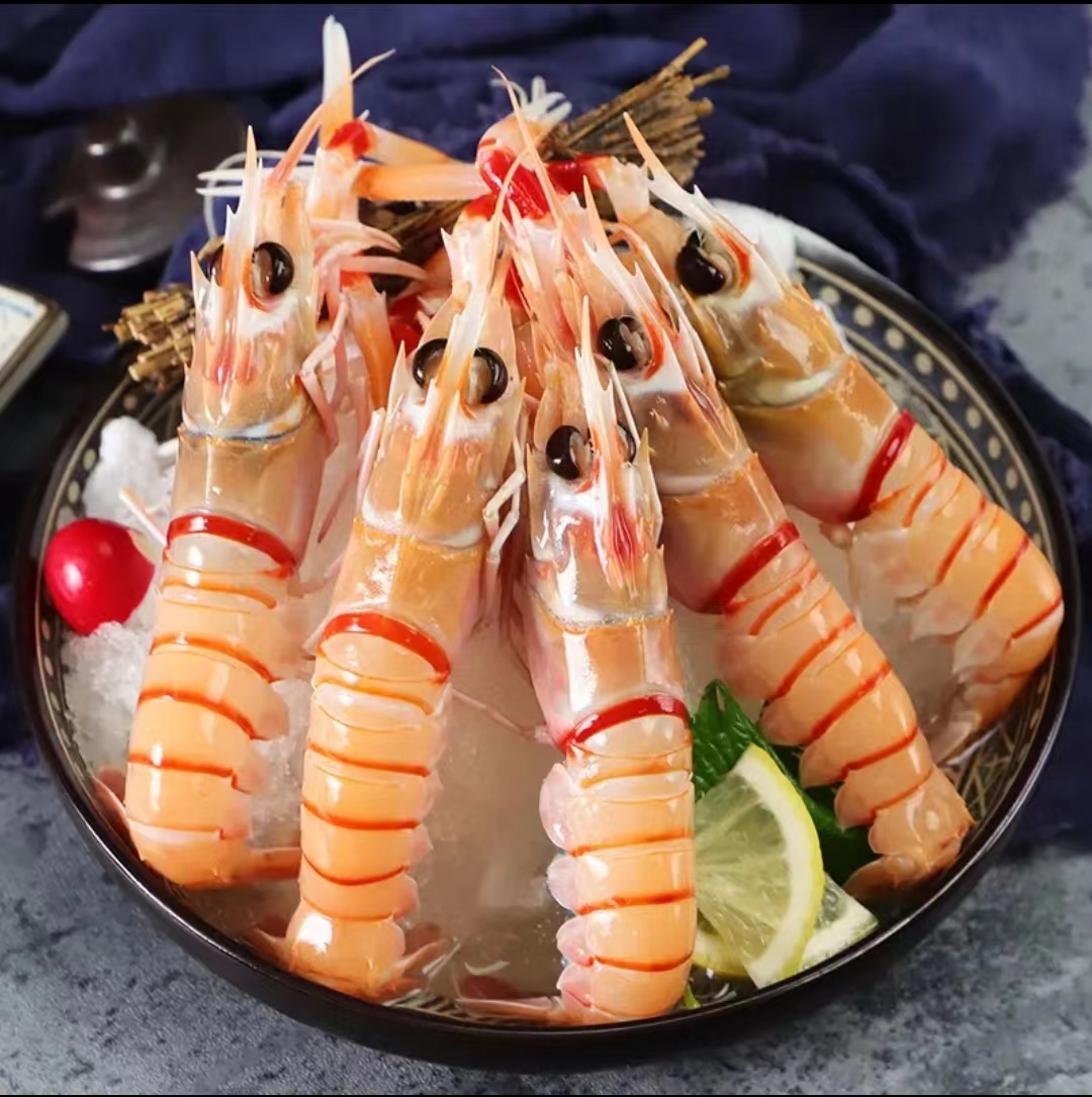 鳌虾新西兰进口海深海海斯干比scampi刺身特大新鲜冻虾