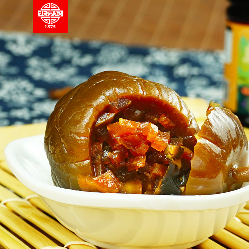 北厚记酱菜三绝酱包瓜酱磨茄水晶甘茹地环组合装开胃下饭菜