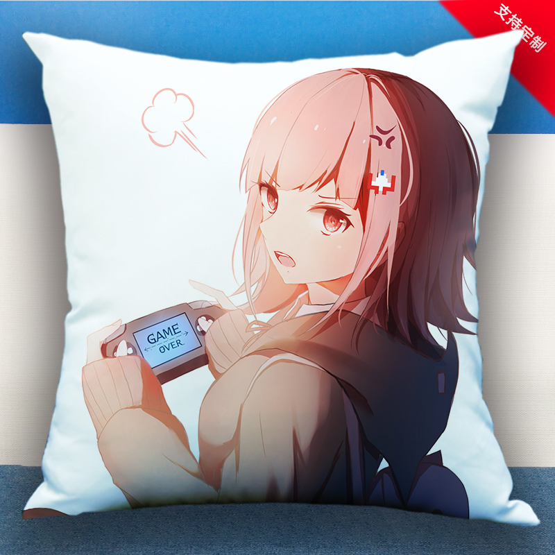 弹丸抱枕方抱枕动漫论破之岛雅江缇雅蕾丝千秋靠垫