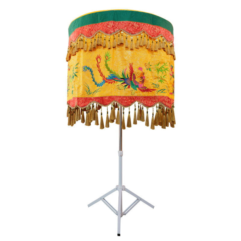 凤凰华盖伞宝宝盖佛顶黄罗伞盖伞王母娘娘万民刺绣