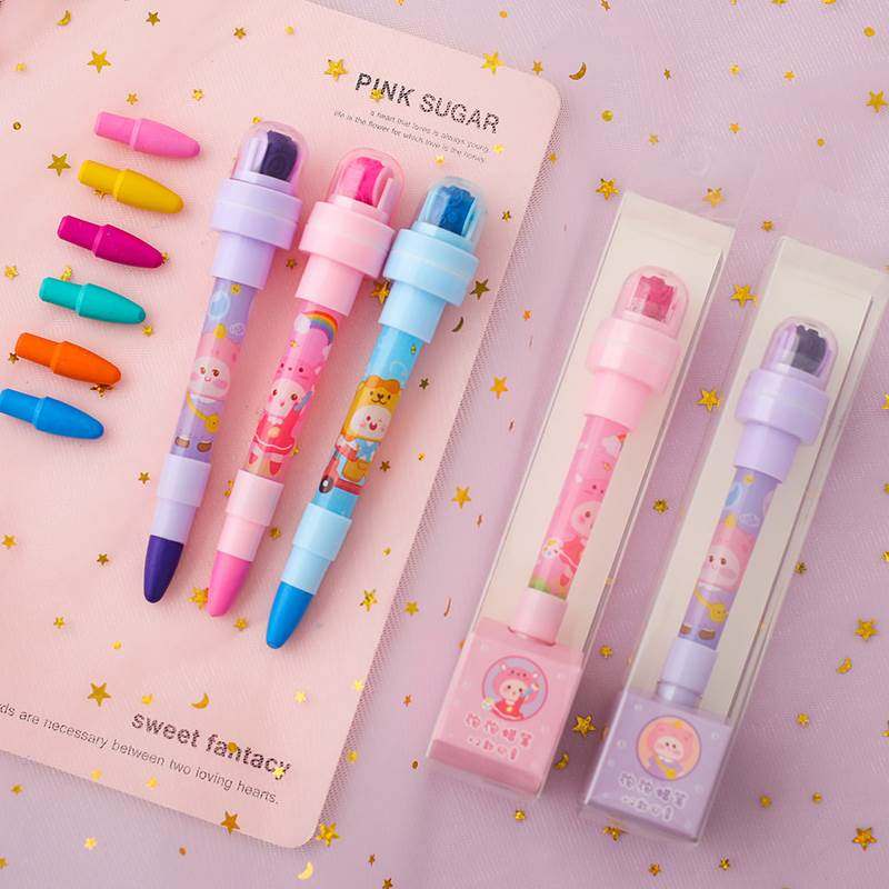 泡泡魔法多功能网红吹泡可以会变3d少女儿童泡泡笔