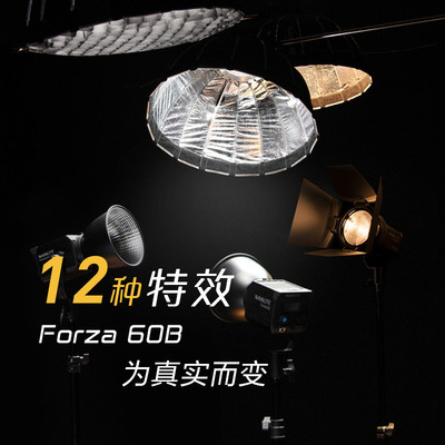 nanlite南光forza影视双色便携补光灯外拍视频摄影影室灯