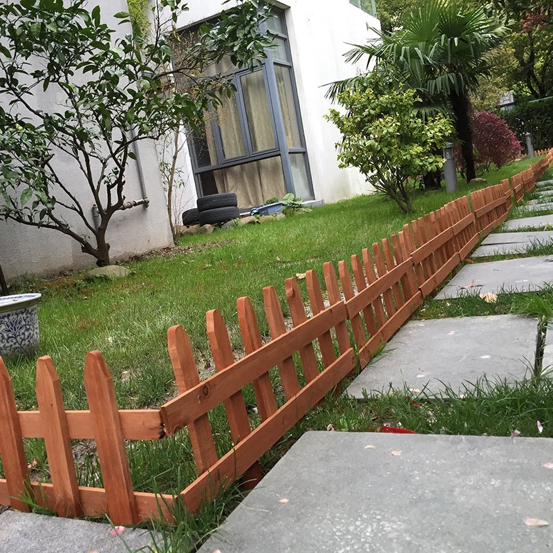 防腐木栅栅栏围栏护栏户外花园插片院子装饰栅栏