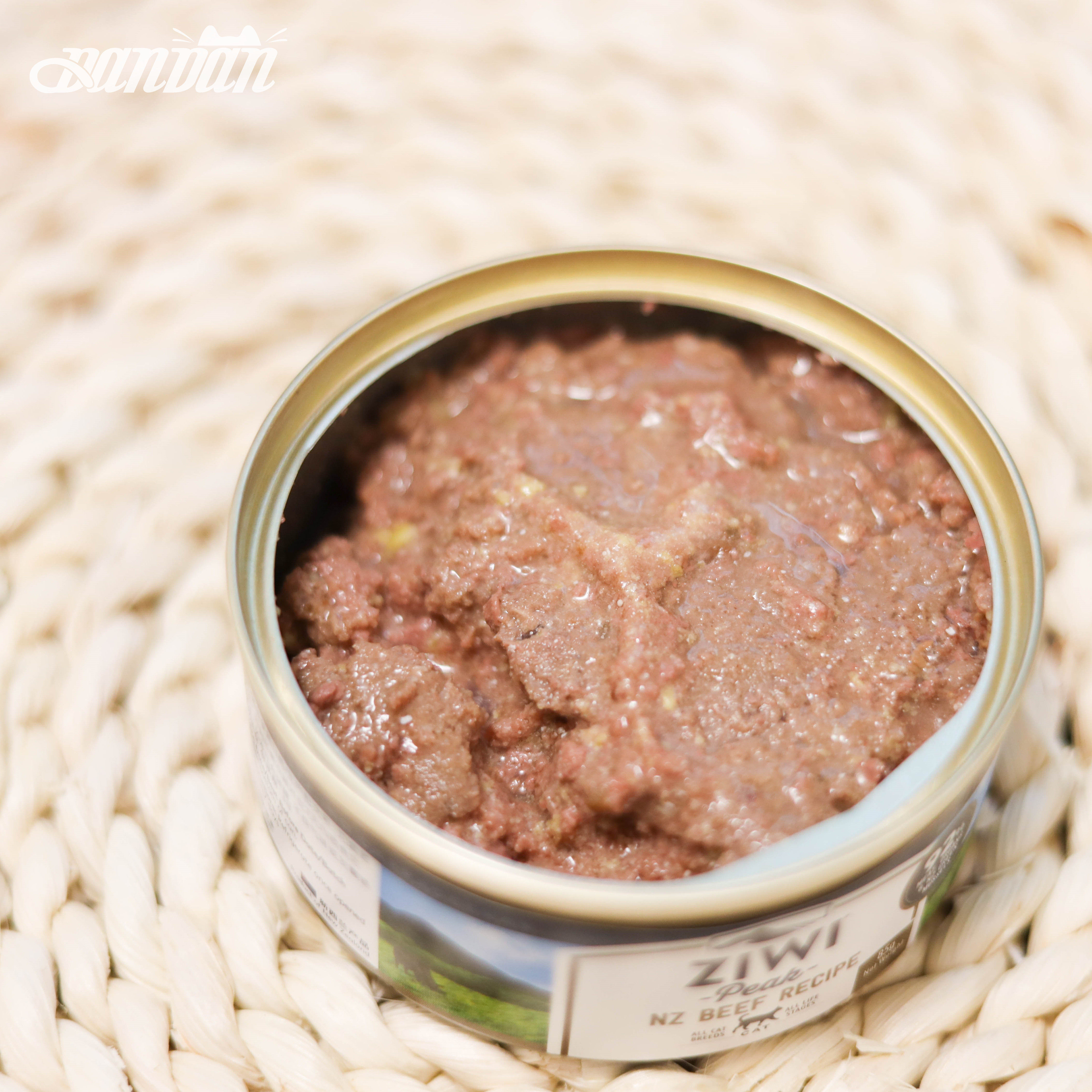 dandan贩食新西兰ziwipeak巅峰无谷主食罐头蛋白质超高猫咪特色零食