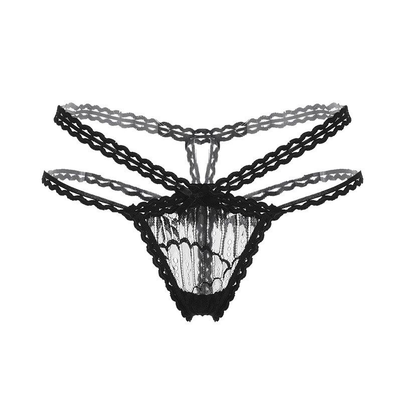 性感丁字裤束缚缚紧交叉设计低腰内裤激情镂空男丁字裤