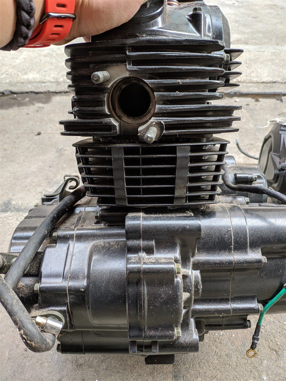 总成 摩托车原装二手re150 代工发动机隆鑫