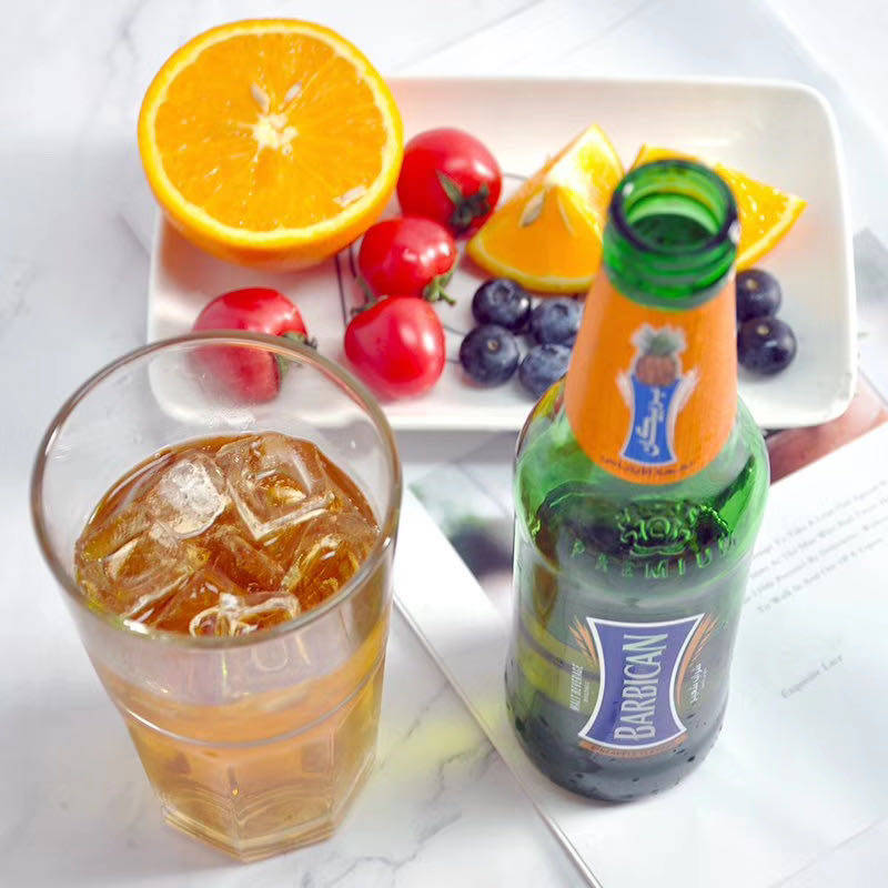 barbicanmaltbeverage阿拉伯迪拜原装进口碳酸果味饮料330ml碳酸饮料