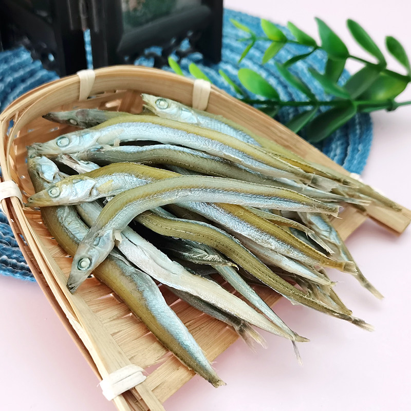 银鱼干货新晒小鱼500g面条鱼小青鱼干小细条鱼干