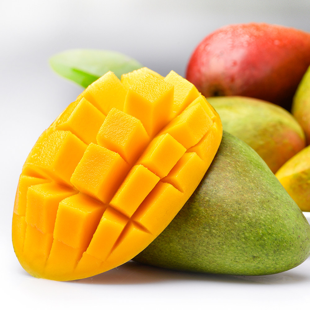 百果园现摘新鲜贵妃芒2斤