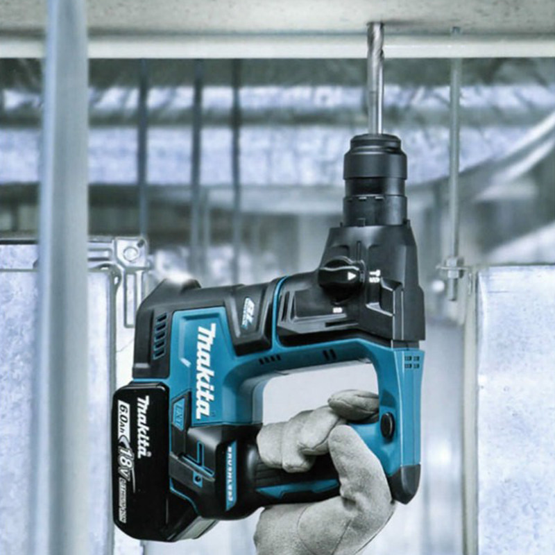 日本牧田18v充电式电锤多功能轻型无刷工业两用电锤