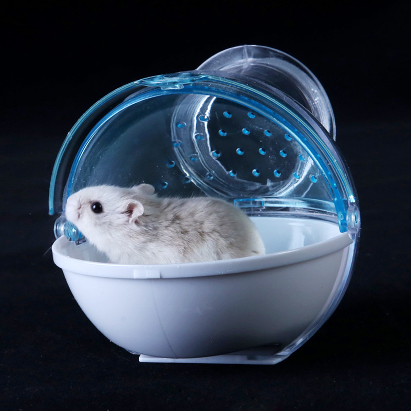 洗澡亚克力笼用仓鼠外接浴室丝熊浴房沙浴小仓鼠浴房
