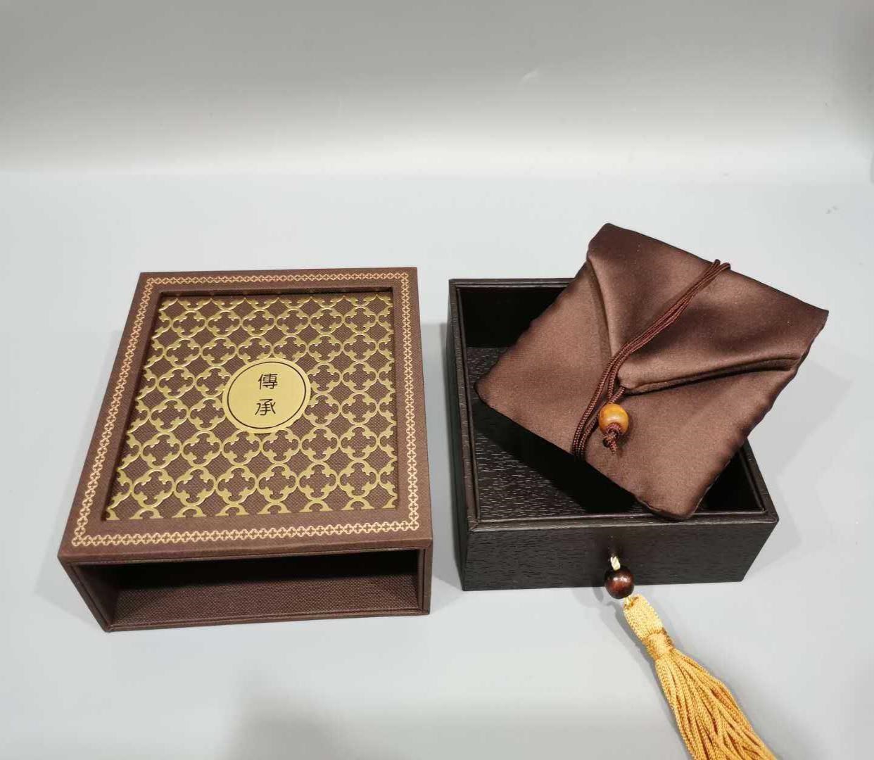 手镯老凤祥古法金传承首饰盒传统国风首饰盒