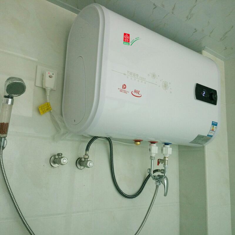 特价樱花树电热水器家用速热节能储水式扁桶洗澡80升电热水器