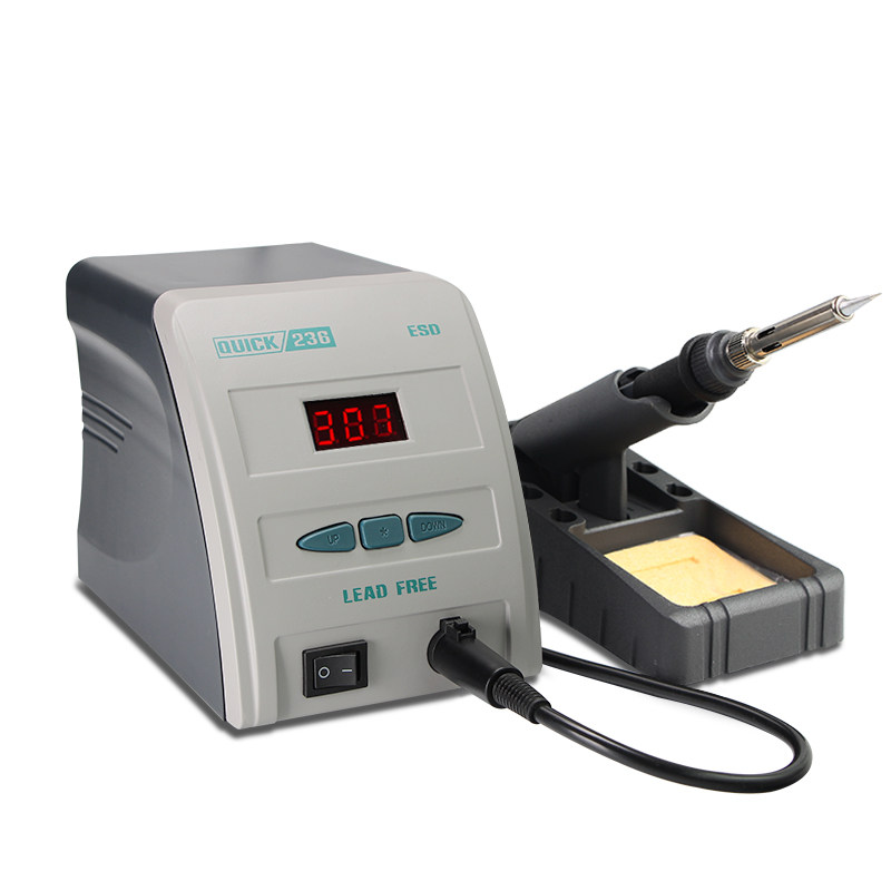 正品quick快克数显焊台无铅电烙铁电烙铁