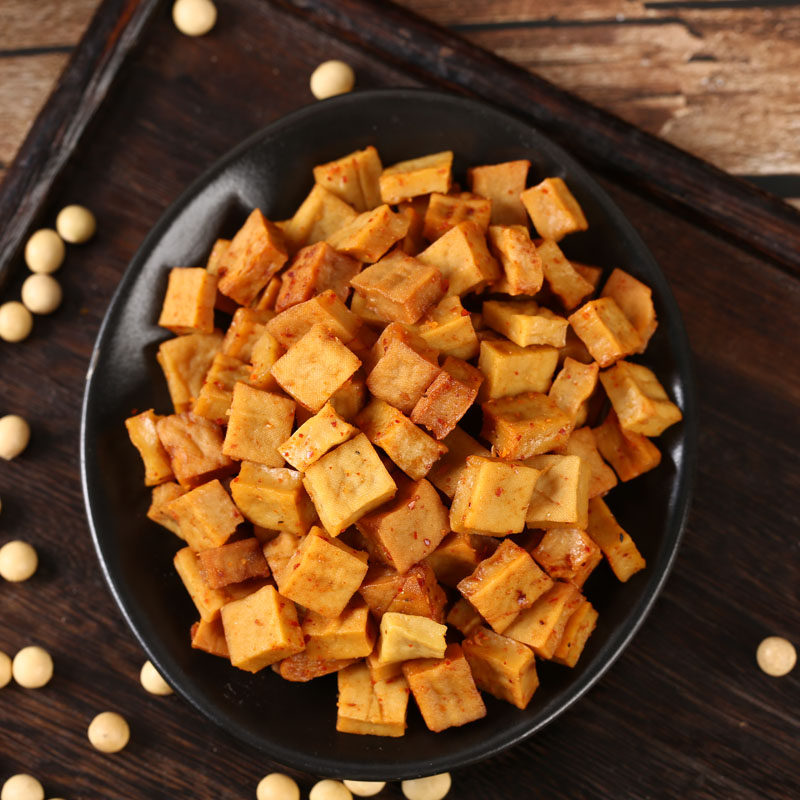 川幺妹颗颗香豆干1斤可可香干五香麻辣豆腐干零食小包装四川特产