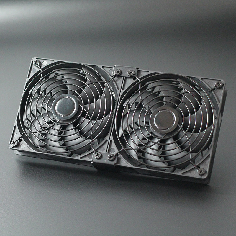 风扇12cm高转速暴力涡轮增压220v电脑机柜散热风扇散热器