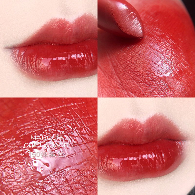 marquis口红2020春夏红茶棕乌龙蜜桃色山楂色平价土砖色小众品牌