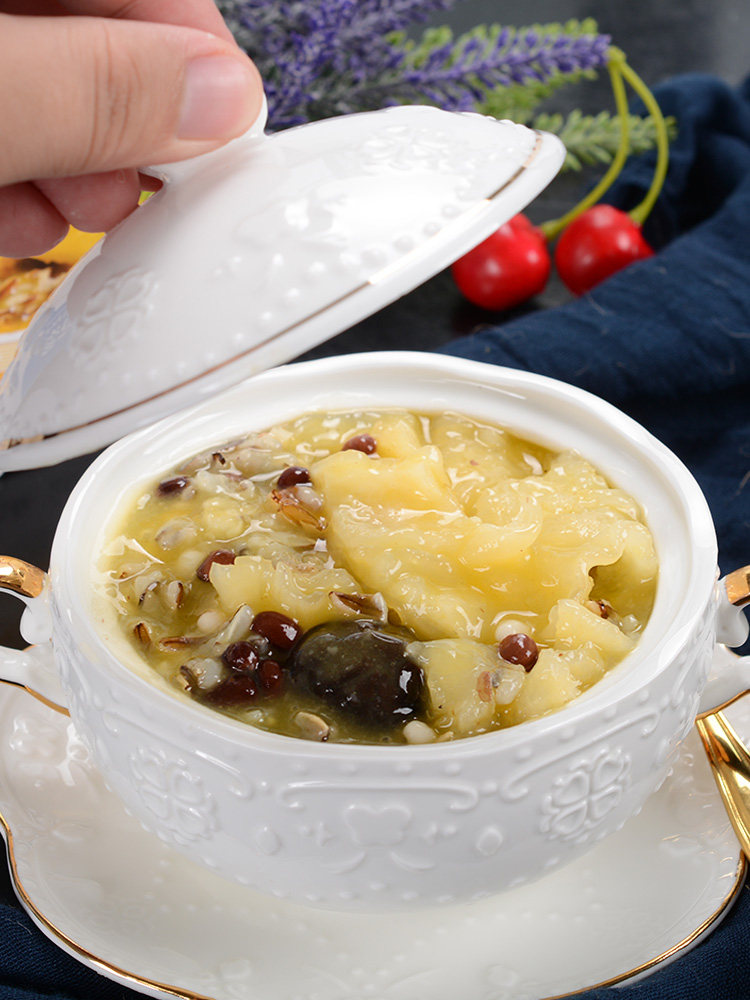 野米花胶即食300g佳品海鲜加热新鲜熟食进口花胶