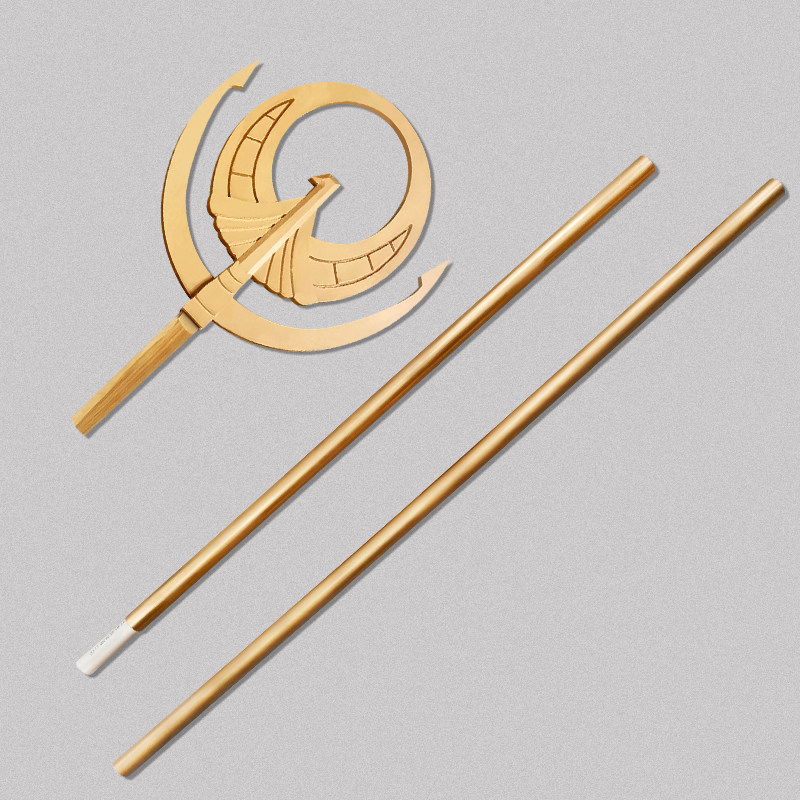 冥王神话圣斗士星矢雅典娜cos道具武器法杖权杖cosplay配件