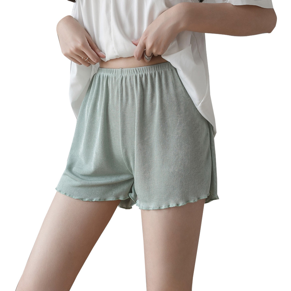 裙子内衬宽松大码mm卷边冰丝打底安全走光打底裤