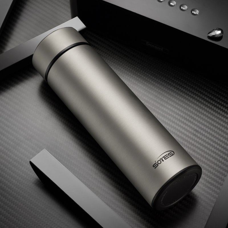 精品德国soyes保温保温杯杯子男士士女不锈钢便携保温杯