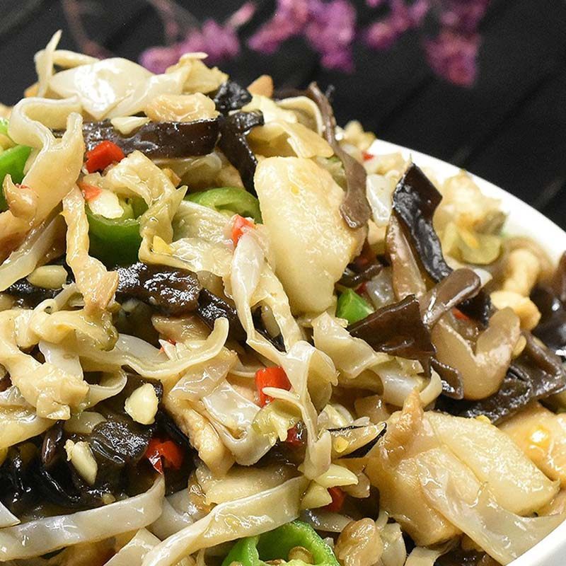 菜园子三脆248g箱装萝卜黑木耳榨菜酒店饭店餐饮速食菜