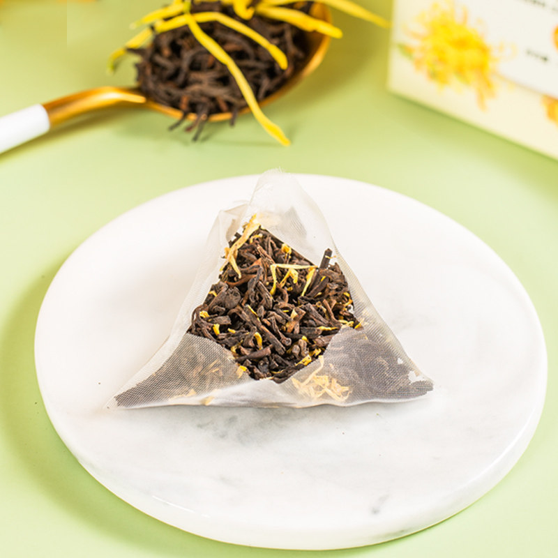 菊花蒲草茶坊普洱茶袋泡茶茶菊普茶茶包茶叶独立代用