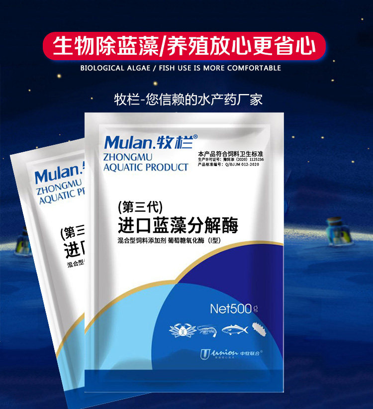 蓝藻分解酶蓝藻净蓝藻分解素速灭虾鱼塘水产养殖除藻剂生物蓝藻净