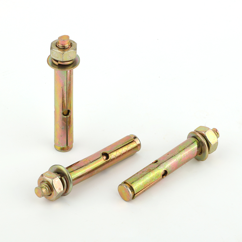 膨胀螺丝国标加长吊顶电梯拉爆镀彩锌铁拉螺钉膨胀螺栓