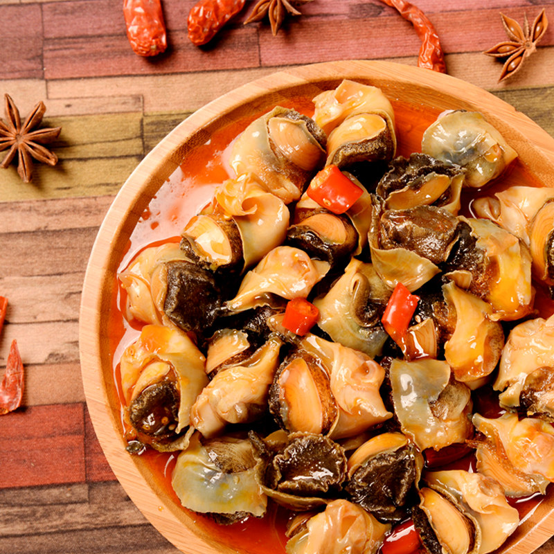 大海螺肉即食麻辣罐装熟食230g