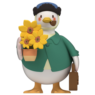 mengmax正版大可dakeduck名画鸭子手办玩偶公仔潮玩盲盒 原价59元
