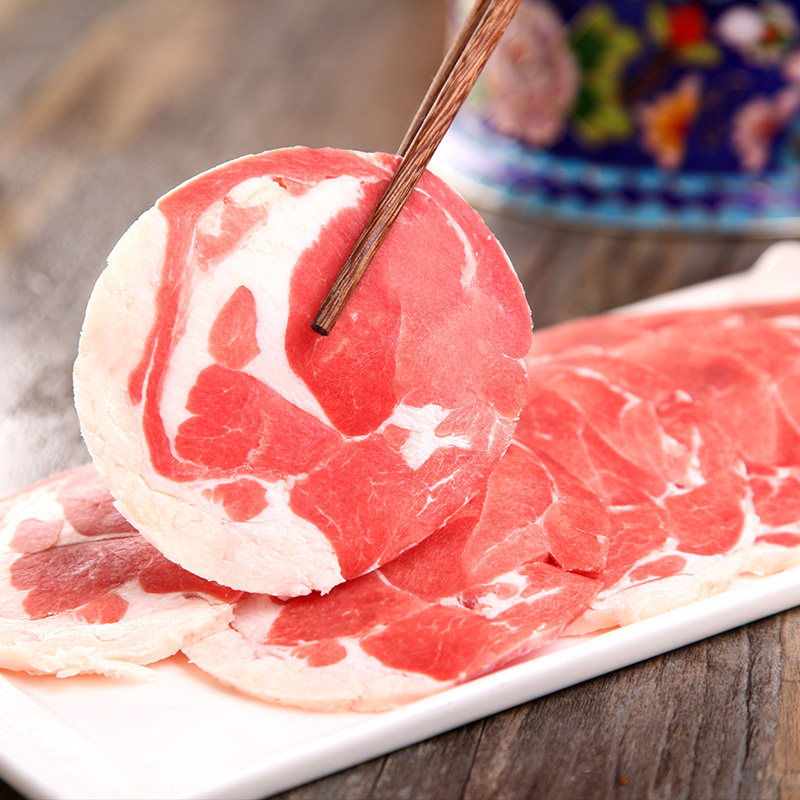 羊肉内蒙肉卷5斤现杀新鲜冷冻整条羔羊卷片生羊肉