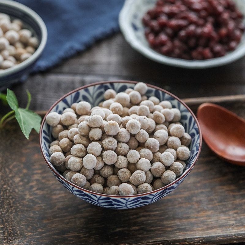 茉为黑糖小芋圆成品500g奶茶烧仙草西米露手工芋圆甜品搭配原料